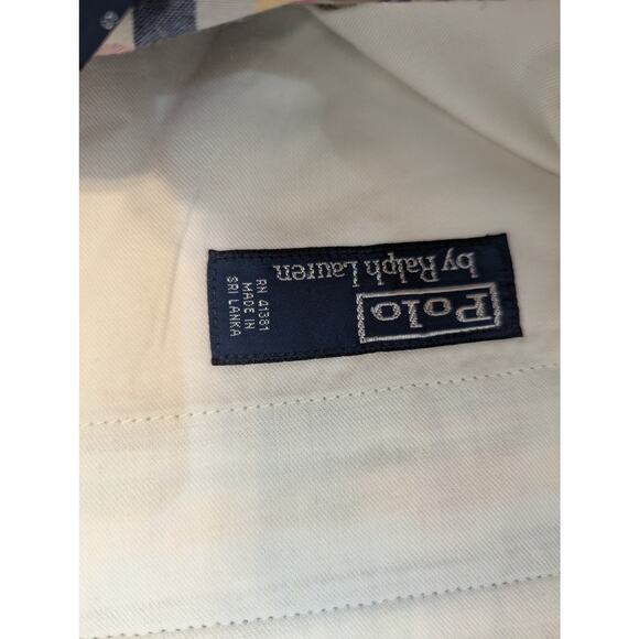 Ralph Lauren Polo- Size 38-  Madras Plaid Shorts Vintage Y2K - Picture 5 of 10